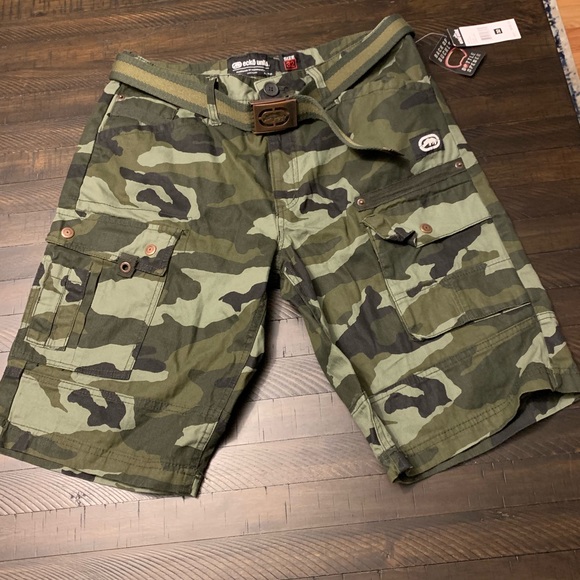 Ecko Unlimited Other - Ecko Unltd Belted Canvas Cargo Short